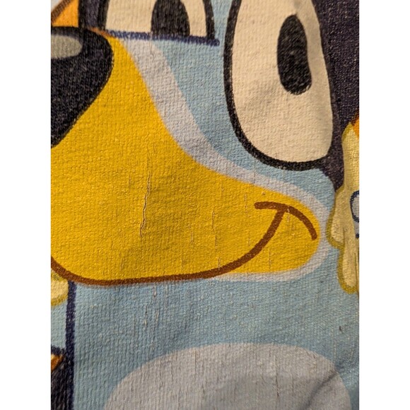 Bluey Family Graphic T-Shirt Men’s XL Blue Cotton Blend Short Sleeve Disney BBC - Picture 6 of 9